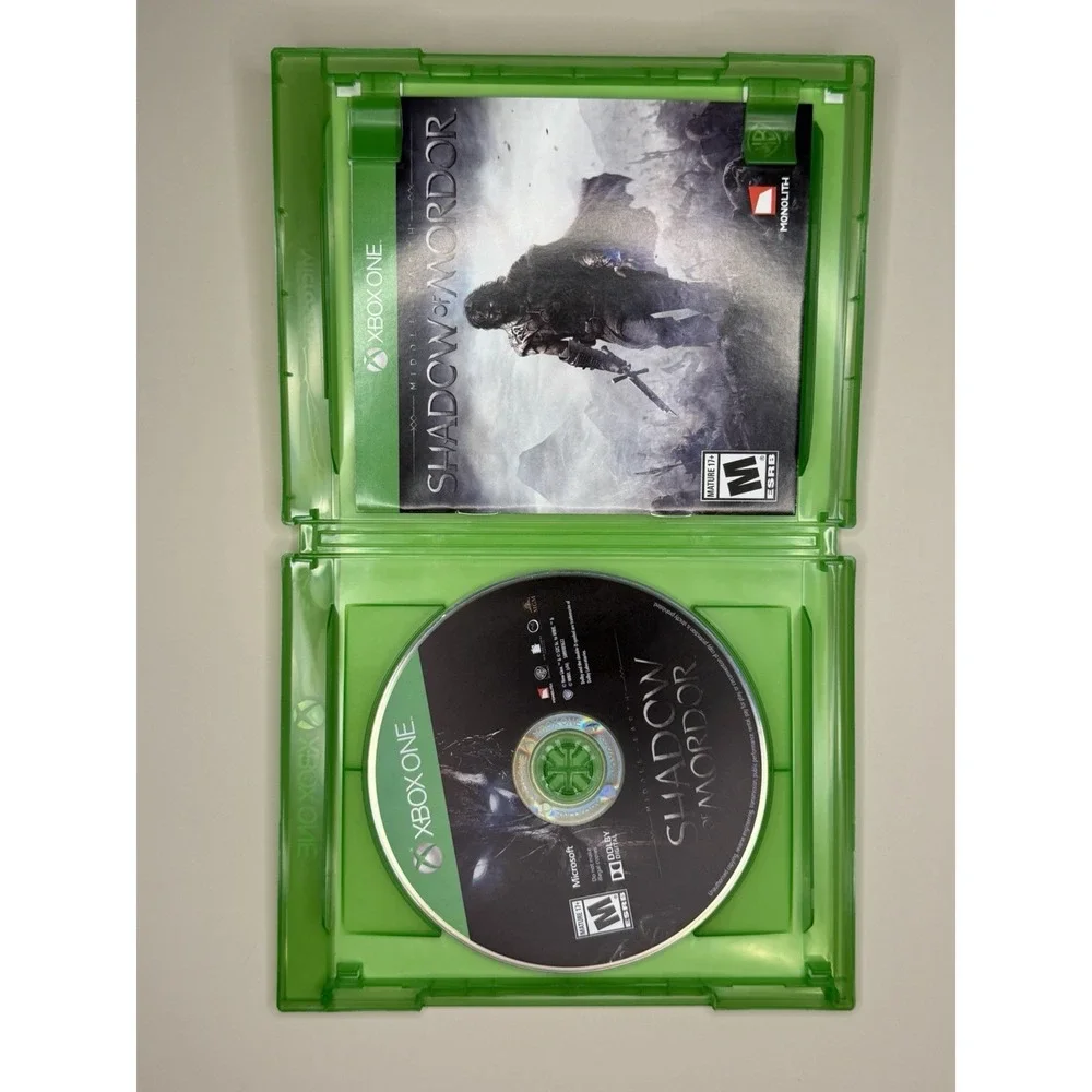 LORD OF THE RINGS MIDDLE EARTH SHADOWS OF MORDOR XBOX ONE GAME